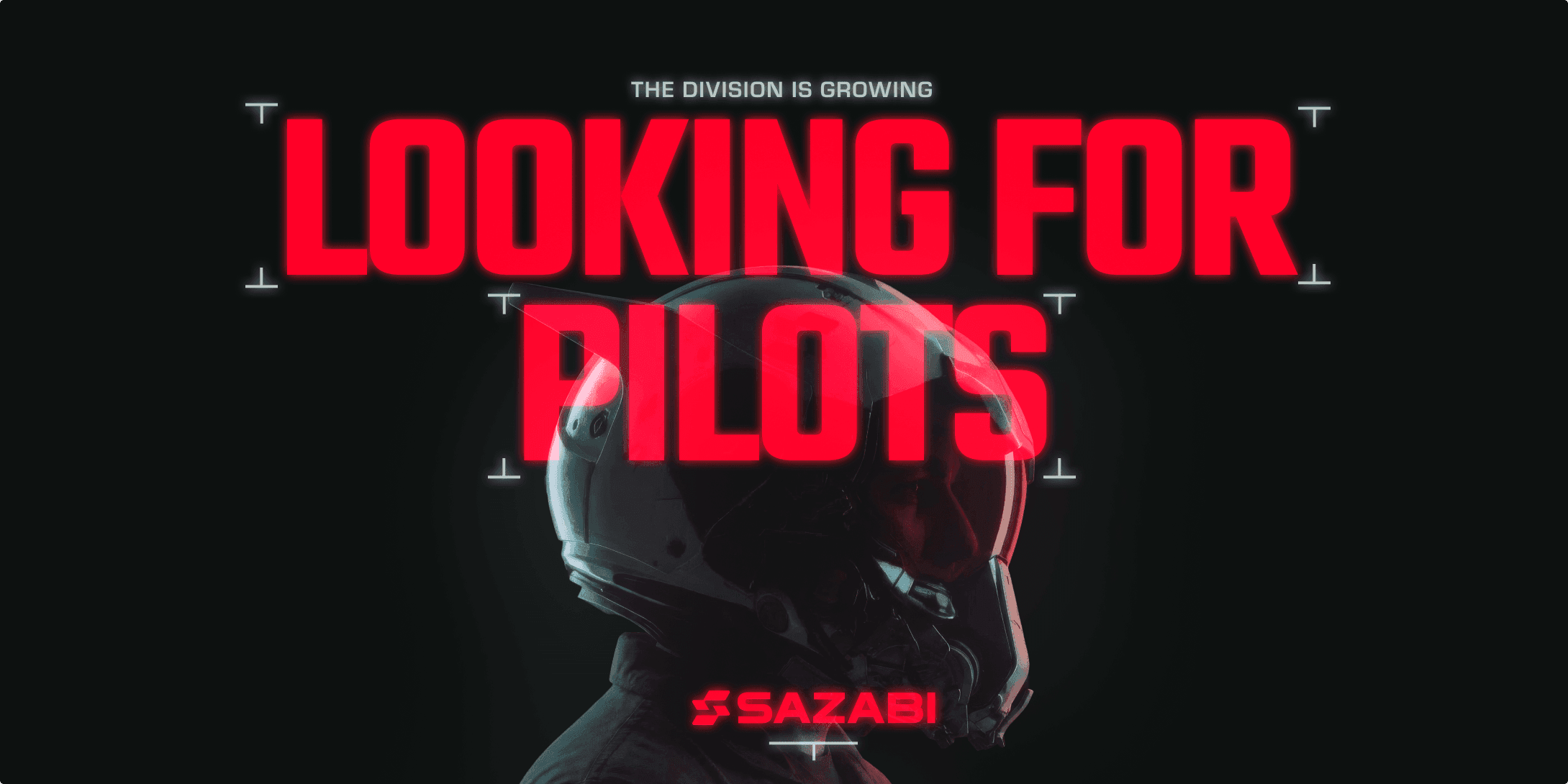 Sazabi’s Looking for pilots artwork