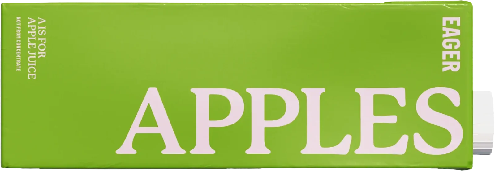 Apple carton packaging reference