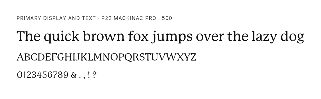 P22 Mackinac Pro 500 specimen