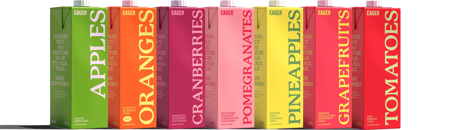 Seven-carton Eager range lineup