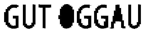 The mark extracted from the artwork, reduced to its black shape and lined up with the brand logo.