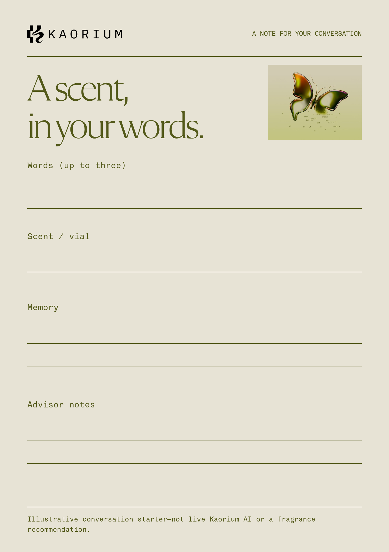 The logo on the conversation card.