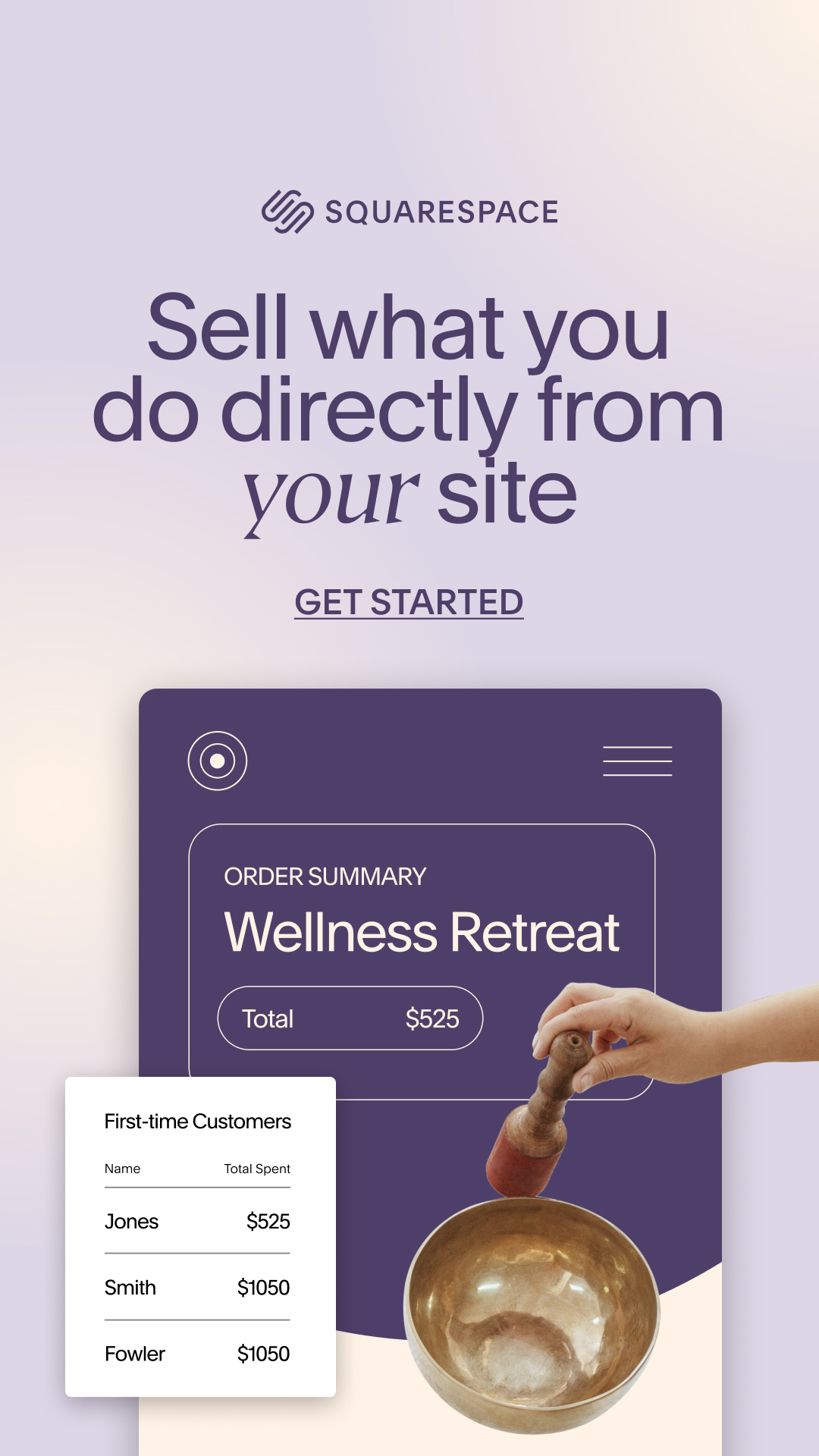 Squarespace reference ad